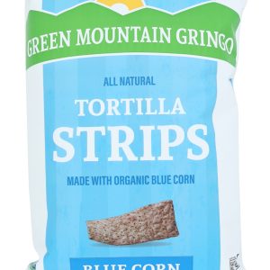 GREEN MOUNTAIN GRINGO: Organic Blue Corn Tortilla Strips, 8 oz