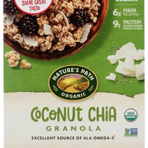 NATURE'S PATH: Organic Chia Plus Coconut Chia Granola Cereal, 12.34 oz