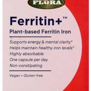 FLORA HEALTH: Iron Ferritin Plus, 30 vc