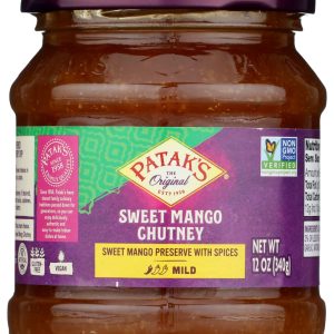 PATAK'S: Original Sweet Mango Chutney Mild, 12 Oz