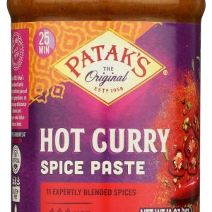 PATAK'S: Original Concentrated Hot Curry Paste Tomato Cumin and Chile, 10 oz