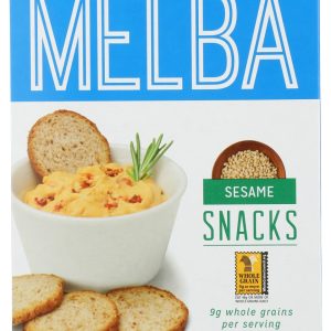 OLD LONDON: Sesame Melba Snacks, 5.25 oz