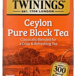 TWININGS: Origins, Ceylon Orange Pekoe Tea, 20 Tea Bags, 1.41 oz