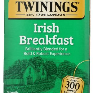 TWINING TEA: Classics Irish Breakfast Tea, 20 Tea Bags, 1.41 oz