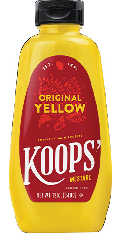 KOOPS': Organic Yellow Mustard, 12 oz
