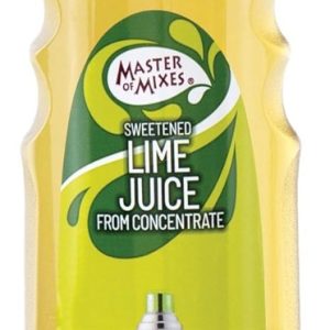 MASTER OF MIXES: Cocktail Essentials Sweetened Lime Juice, 12.7 oz