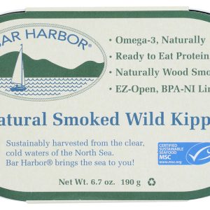 BAR HARBOR: All Natural Smoked Wild Kippers 6.7 oz