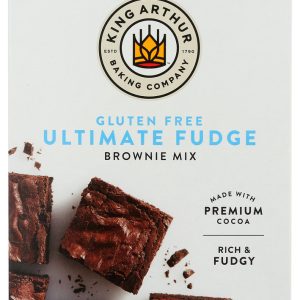 KING ARTHUR FLOUR: Gluten Free Brownie Mix, 17 oz