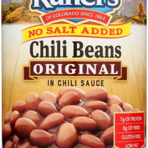 KUNER'S: Original Chili Beans in Chili Sauce No Salt Added, 15 Oz