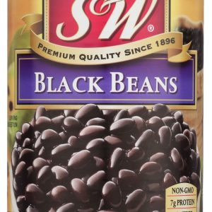 S&W PREMIUM: Black Beans, 15 oz