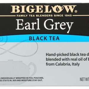 BIGELOW: Tea Black Tea Earl Grey, 20 tea bags