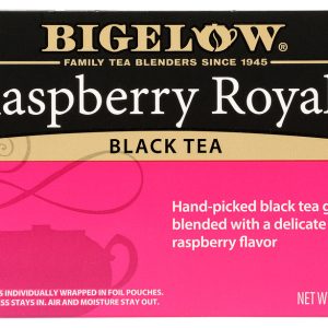 BIGELOW: Raspberry Royale Black Tea 20 Tea Bags, 1.18 oz