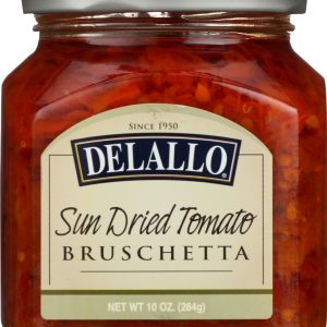 DELALLO: Sun Dried Tomato Bruschetta, 10 oz