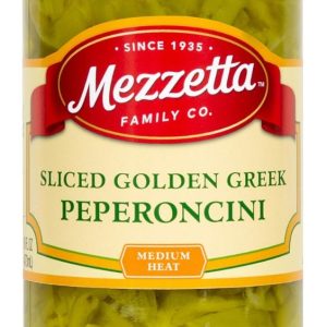 MEZZETTA: Deli-Sliced Golden Greek Peperoncini, 16 oz
