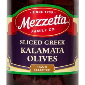 MEZZETTA: Sliced Greek Kalamata Olives, 9.5 oz