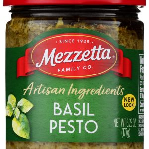 MEZZETTA: Napa Valley Bistro Homemade Style Basil Pesto, 6.25 oz
