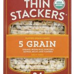 LUNDBERG: Rice Cakes Thin Stackers 5 Grain, 5.9 oz