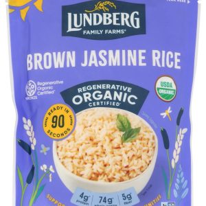 LUNDBERG: Brown Jasmine Thai Hom Mali Rice, 8 oz