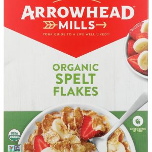 ARROWHEAD MILLS: Organic Spelt Flakes Whole Grain, 12 oz