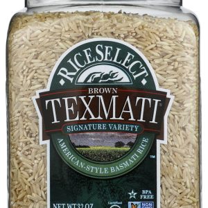 RICE SELECT: Texmati Long Grain American Basmati Brown Rice, 2 Lb