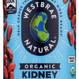 WESTBRAE NATURAL: Vegetarian Organic Kidney Beans, 15 oz