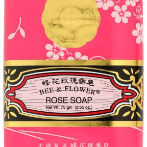 BEE & FLOWER: Rose Bar Soap, 2.65 oz