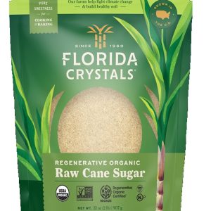 FLORIDA CRYSTALS: Organic Raw Cane Sugar, 2 lb
