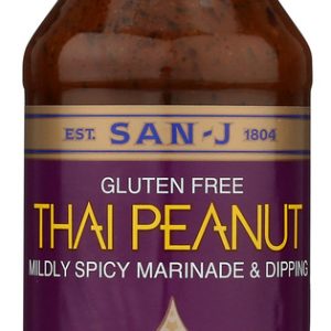SAN-J: Mildly Spicy Thai Peanut Stir-Fry & Dipping Sauce, 10 Oz