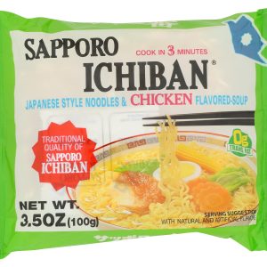 SAPPORO ICHIBAN: Chicken Japanese Style Noodles, 3.5 oz