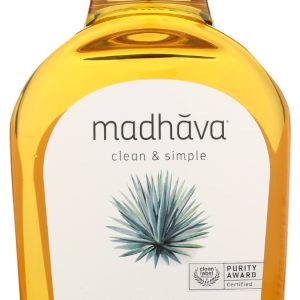 MADHAVA: Organic Golden Light Blue Agave, 23.5 oz