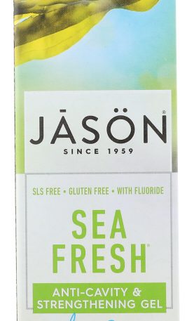 JASON: Sea Fresh Strengthening Anticavity CoQ10 Gel Toothpaste, 6 oz