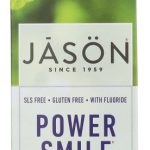JASON: PowerSmile Anti-Cavity & Whitening Gel Powerful Peppermint, 6 oz
