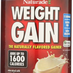 NATURADE: Weight Gain Instant Nutrition Drink Mix Vanilla, 20.3 oz