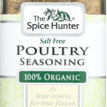 SPICE HUNTER: 100% Organic Salt Free Poultry Seasoning, 1.1 oz
