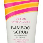 SHIKAI: Very Clean Detox Vanilla Latte Bamboo Scrub, 6 fo