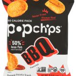 POPCHIPS: Barbeque Potato Popped Chip Snack, 0.8 oz