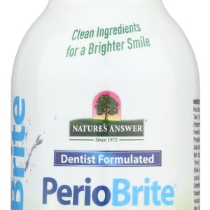 NATURE'S ANSWER: PerioBrite Natural Mouthwash Coolmint, 16 oz
