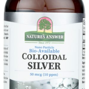 NATURES ANSWER: Colloidal Silver 50Mcg, 4 fo