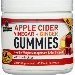 NATURE'S ANSWER: Apple Cider Vinegar Gummy, 45 pc