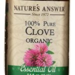 NATURE'S ANSWER: Organic Essential Oil 100% Pure Clove, 0.5 oz