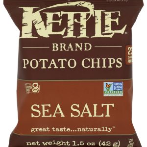 KETTLE FOODS: Potato Chips Sea Salt, 1.5 oz