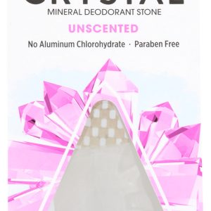 CRYSTAL BODY DEODORANT: Hypoallergenic Fragrance And Paraben Free, 5 oz