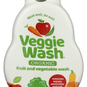 VEGGIE WASH: Organic Fruit and Vegetable Wash, 32 oz