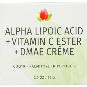 REVIVA LABS: Alpha Lipoic Acid Vitamin C Ester & DMAE Cream, 2 oz