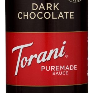 TORANI: Dark Chocolate Sauce, 16.5 oz