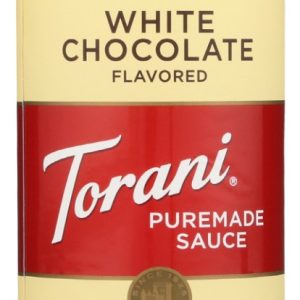 TORANI: White Chocolate Sauce, 16.5 Oz