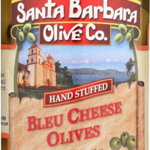 SANTA BARBARA: Olive Bleu Cheese Stuffed Olives, 5 oz