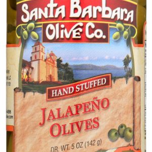 SANTA BARBARA OLIVE CO.: Jalapeno Stuffed Olives, 5 oz