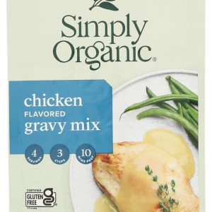 SIMPLY ORGANIC: Gravy Seasoning Mix Roasted Chicken, .85 Oz