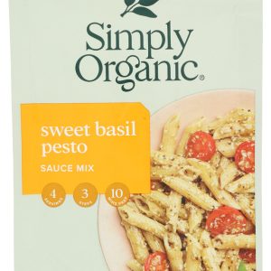 SIMPLY ORGANIC: Sweet Basil Pesto Sauce Mix, .53 Oz